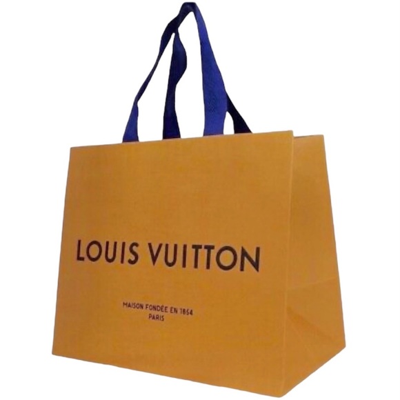 Louis Vuitton Handbags - 🌸Large Louis Vuitton, shopping bag with blue ribbon